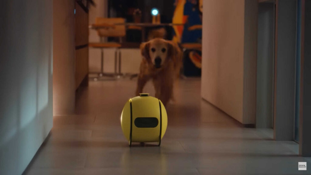 Robô simpático da Samsung mais perto do lançamento; conheça o Ballie
