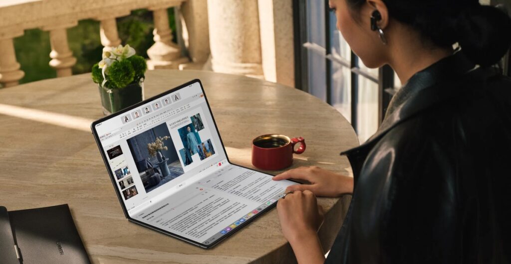 Huawei’s new foldable laptop might be the thinnest yet