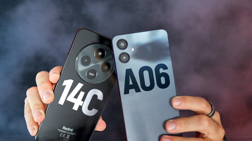 Redmi 14C vs Galaxy A06: celular básico Xiaomi faz frente ao rival da Samsung? | Comparativo