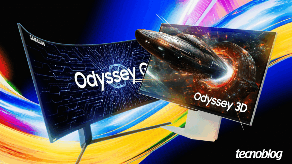 Samsung traz Odyssey 3D para o Brasil e mais dois monitores gamers • Tecnoblog