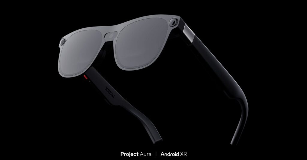 Xreal teases Project Aura smart glasses for Android XR